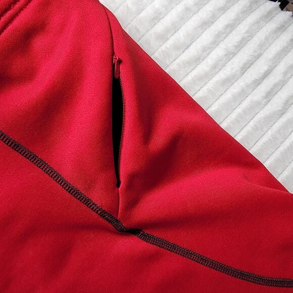 Eider Quarter Zip Pullover Red Performance Top Men’s L Outdoor Hiking Gorpcore - Picture 7 of 9